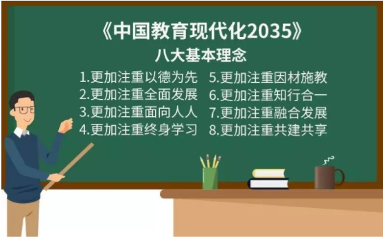 中共中央、國務院印發(fā)《中國教育現(xiàn)代化2035》